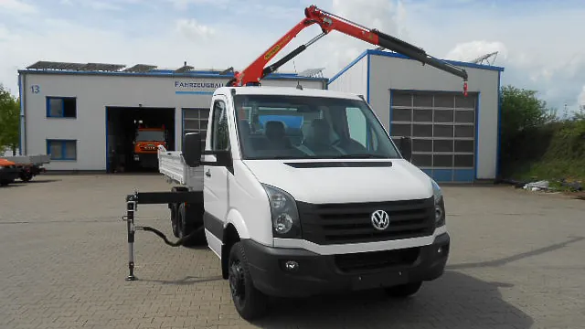 Transporter Kunath Ladekranaufbau mit Kipper von Kunath Fahrzeugbau GmbH in Roßwein & Döbeln