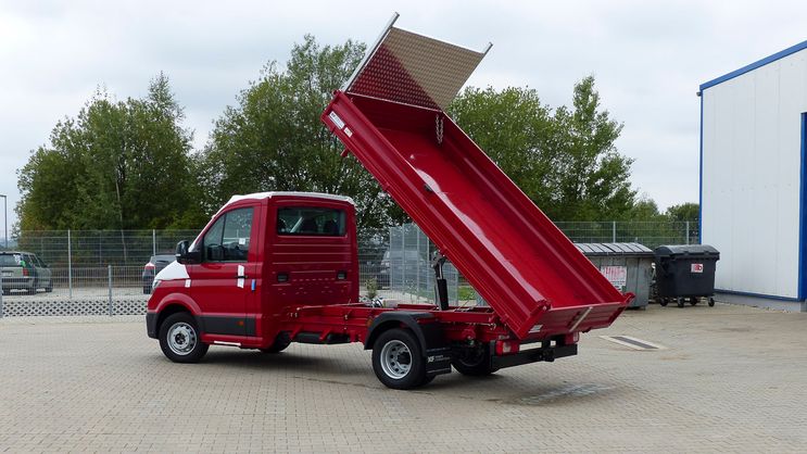 Transporter Kunath Stahlkipper von Kunath Fahrzeugbau GmbH in Roßwein & Döbeln