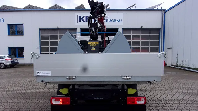 Transporter Kunath Ladekranaufbau mit Kipper von Kunath Fahrzeugbau GmbH in Roßwein & Döbeln