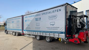 LKW Curtainsider von Kunath Fahrzeugbau GmbH in Roßwein & Döbeln