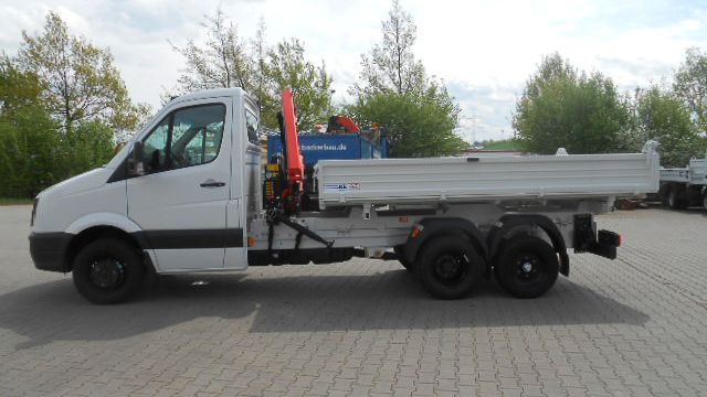 Transporter Kunath Ladekranaufbau mit Kipper von Kunath Fahrzeugbau GmbH in Roßwein & Döbeln