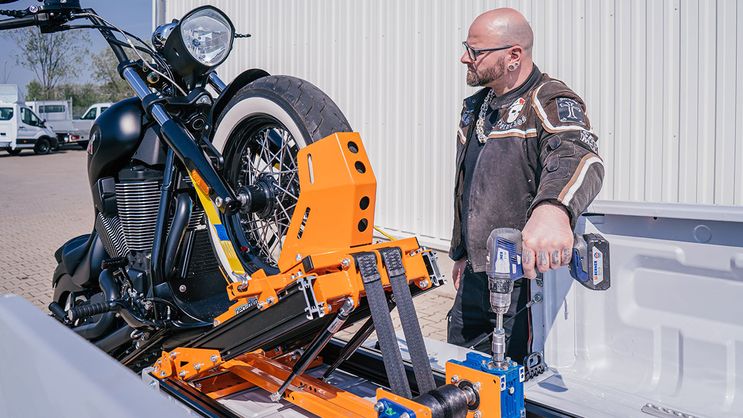 Motorrad Verladesystem 