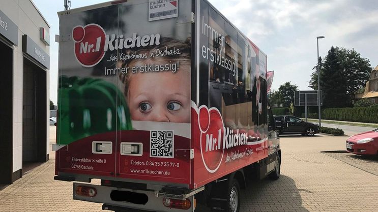 Transporter Koffer mit Hecktüren von Kunath Fahrzeugbau GmbH in Roßwein & Döbeln
