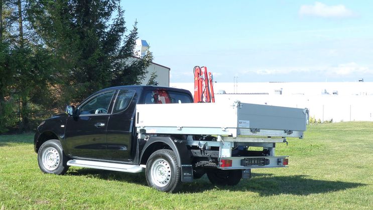 Pickup Kunath Pritsche Ladekranaufbau von Kunath Fahrzeugbau GmbH in Roßwein & Döbeln