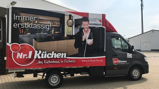 Transporter Koffer mit Hecktüren von Kunath Fahrzeugbau GmbH in Roßwein & Döbeln