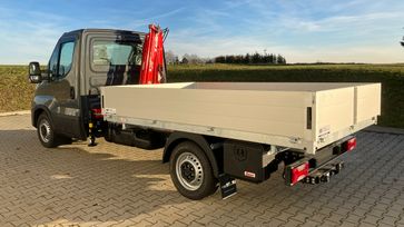 Transporter Kunath Ladekranaufbau mit Pritsche von Kunath Fahrzeugbau GmbH in Roßwein & Döbeln