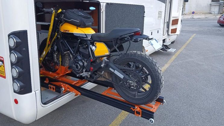 Verladesystem für Wohnmobile