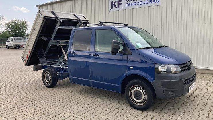 VW Transporter mit Umbausatz Hinterkipper