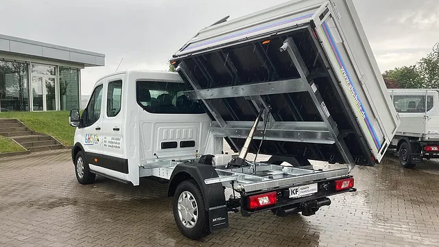 Ford Transit mit Umbausatz Dreiseitenkipper