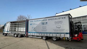 LKW Curtainsider von Kunath Fahrzeugbau GmbH in Roßwein & Döbeln
