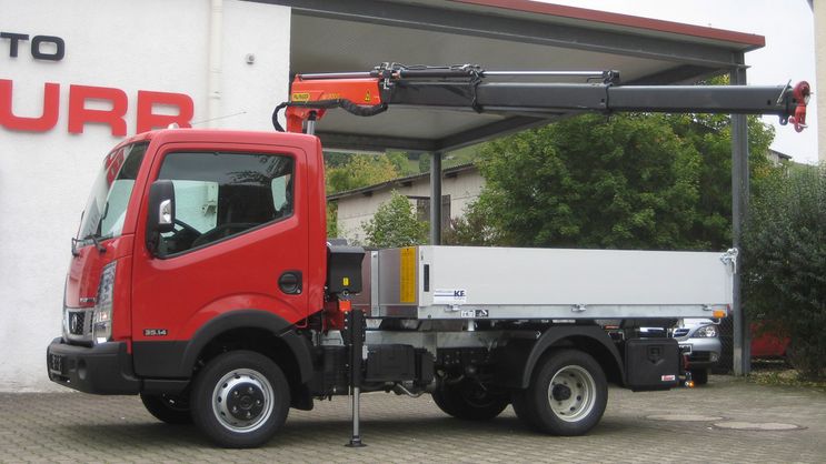 Transporter Kunath Ladekranaufbau mit Kipper von Kunath Fahrzeugbau GmbH in Roßwein & Döbeln