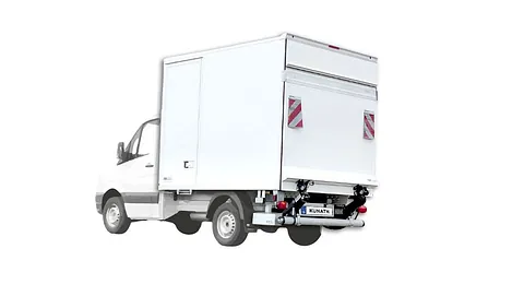 Transporter Koffer mit Ladebordwand von Kunath Fahrzeugbau GmbH in Roßwein & Döbeln