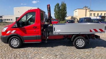 Transporter Kunath Ladekranaufbau mit Pritsche von Kunath Fahrzeugbau GmbH in Roßwein & Döbeln