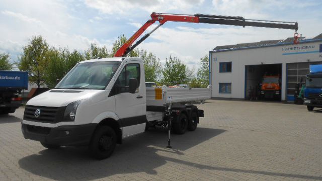 Transporter Kunath Ladekranaufbau mit Kipper von Kunath Fahrzeugbau GmbH in Roßwein & Döbeln